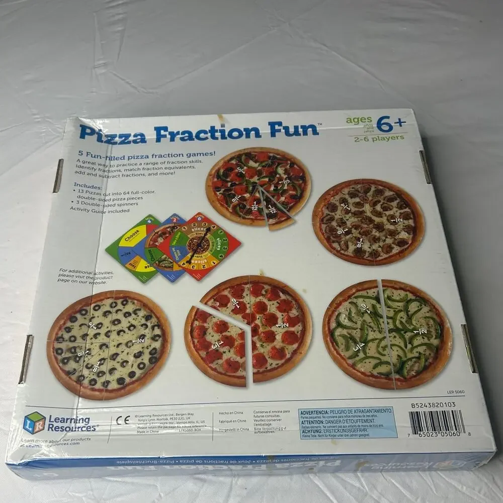 Pizza Fraction Fun by Learning Resources 6 & Up